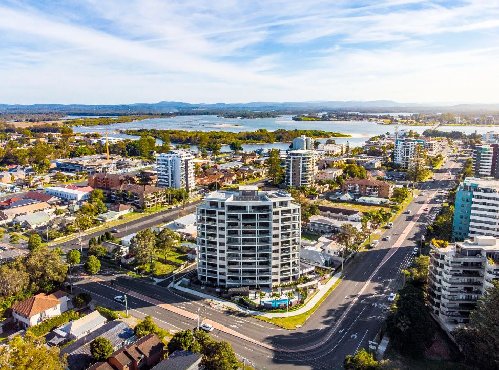 Cove Apartments Block