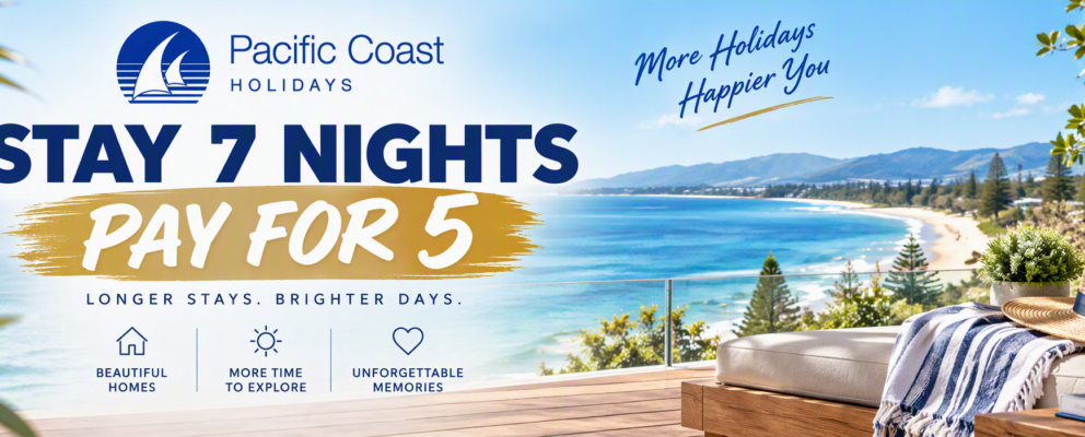 School Holidays/Long Weekend Special/ Pay 5 stay 7